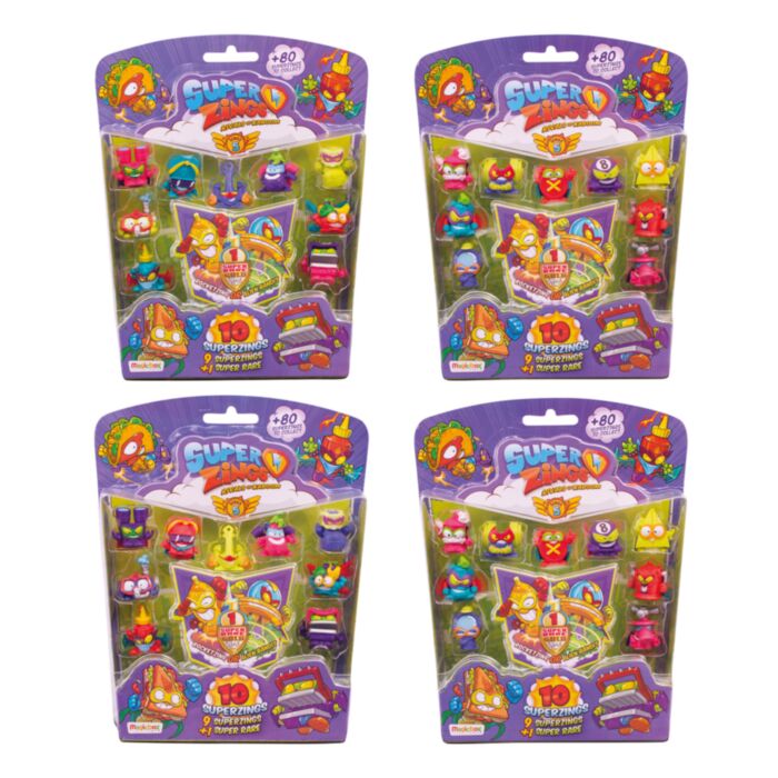 Blister SUPERZINGS Kazoom Kids-Series 8-contains 9 superthings + 1