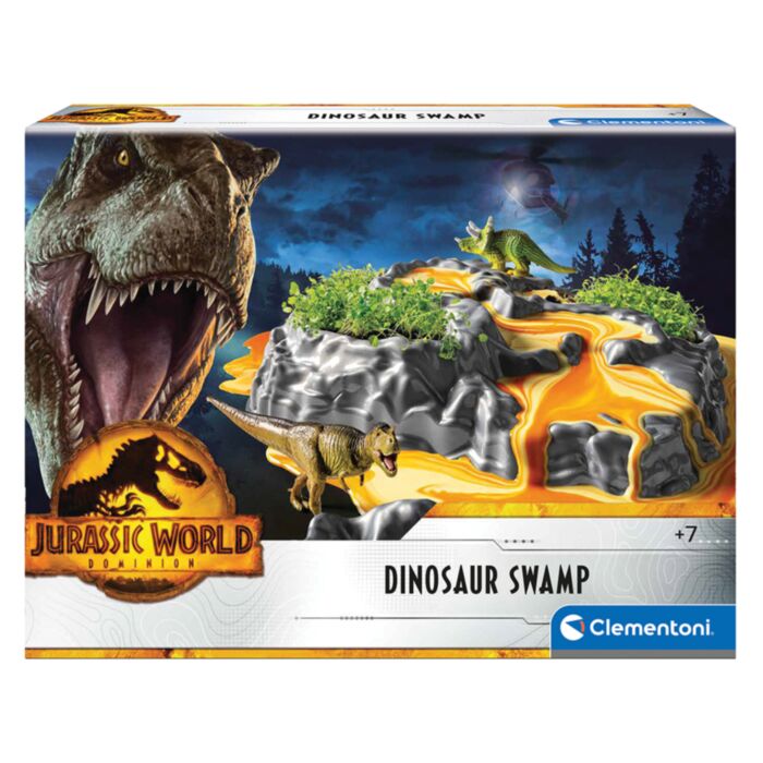 Science And Play Jurassic World Educational Game Dinosaur Swamp For Ages 7+