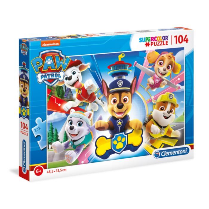 Clementoni - 27147 - Supercolor Puzzle - Puppy Dog Pals - 104 Pezzi - Made  In Italy - Puzzle Bambini 6 Anni +