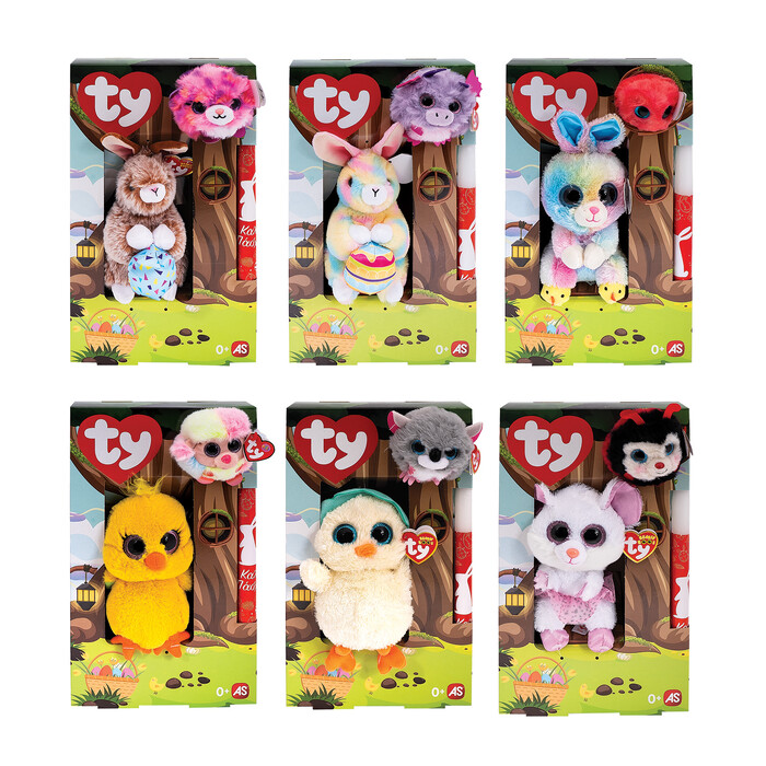Easter Candle TY Beanie Boos 15cm & Beanie Balls