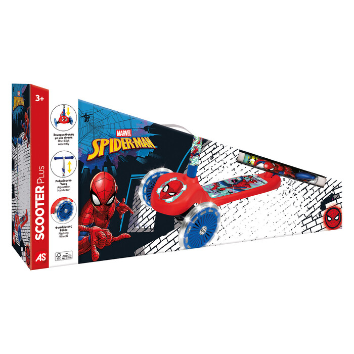 AS Scooter Plus Spider-Man Easter Candle For 3+ Ages