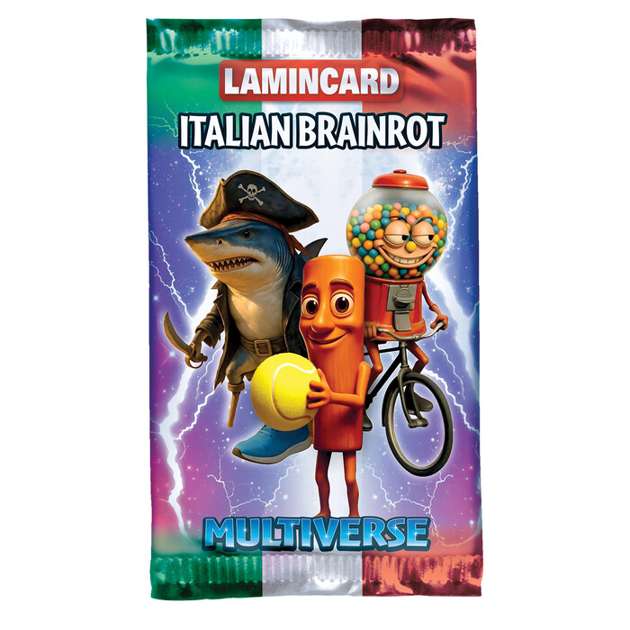 Lamnicard Collectible Cards Italian Brainrot Multiverse For 3+ Ages
