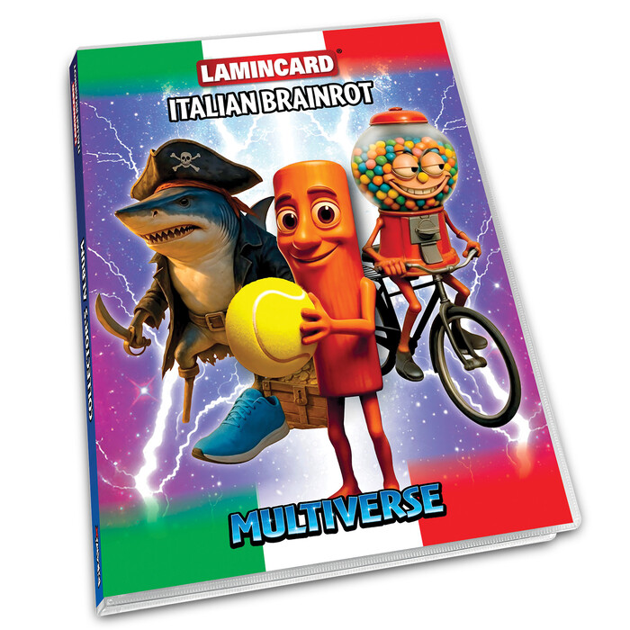 Lamnicard Collection Album Italian Brainrot Multiverse For 3+ Ages