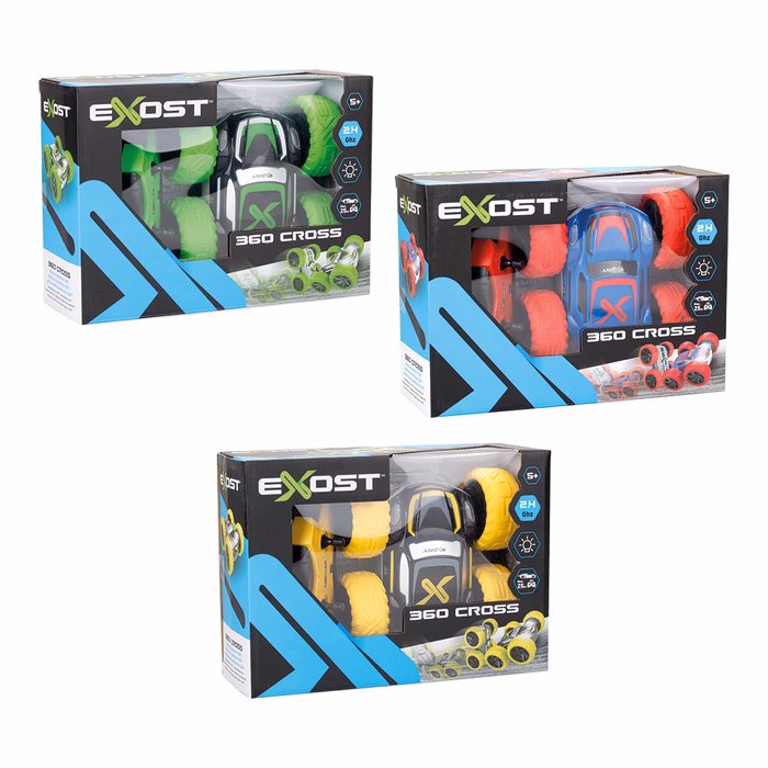 Exost 360 Cross LED Τηλεκατευθυνόμενο Αυτοκίνητο