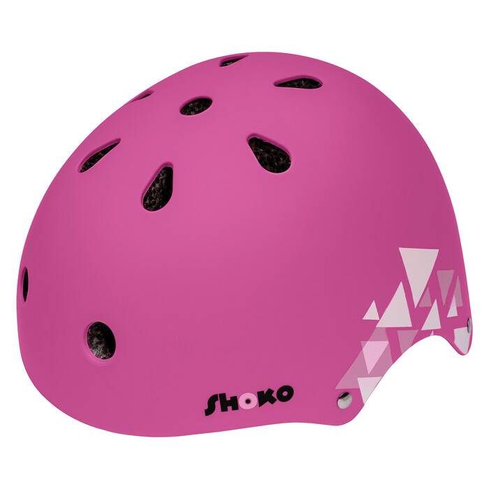 Shoko Kids Helmet With Light Bubble Blush