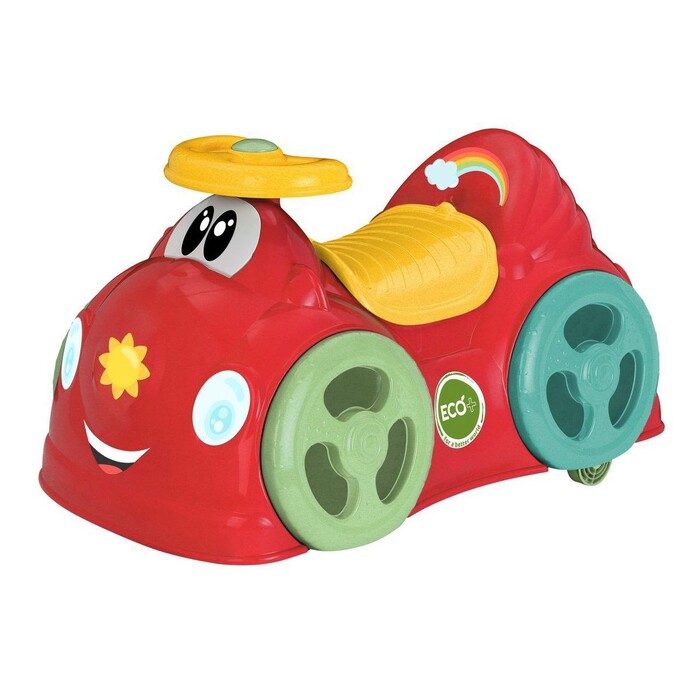 Chicco Βρεφικό Παιχνίδι Αυτοκινητάκι Γύρω Γύρω Όλοι Κόκκινο Για 12+ Μηνών