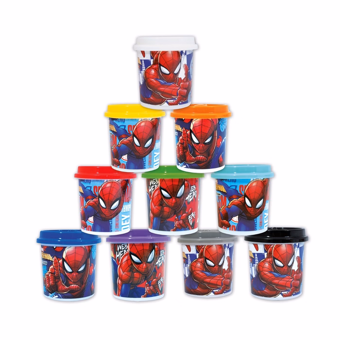 AS Πλαστελίνη Marvel Spiderman Μονό Βαζάκι 114gr Για 3+ Χρονών