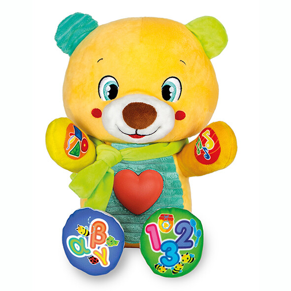 Baby Clementoni Βρεφικό Εκπαιδευτικό Πίπης Το Αρκουδάκι Για 6+ Μηνών