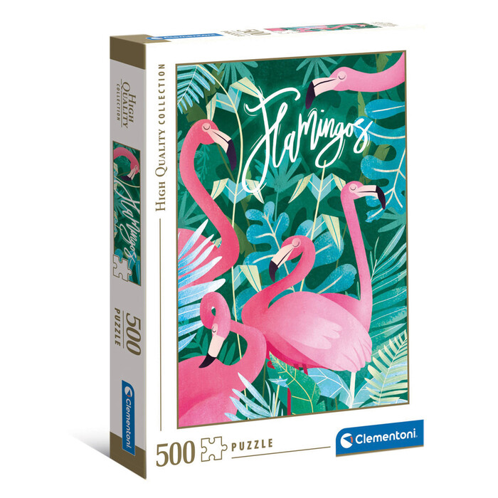 Clementoni Παζλ High Quality Collection Φλαμίνγκο 500 τμχ