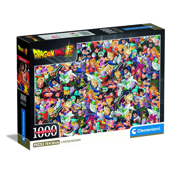 Clementoni Παζλ Impossible Dragon Ball 1000 τμχ - Compact Box
