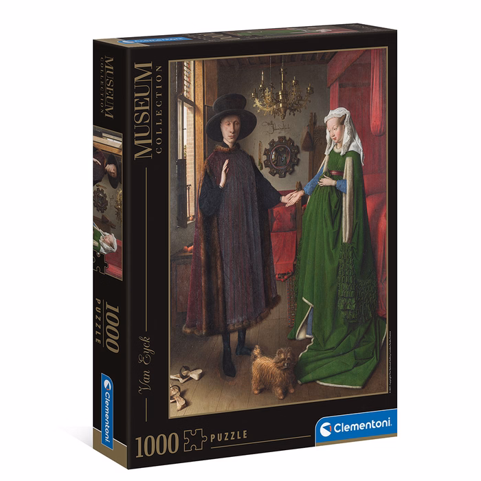 Clementoni Παζλ Museum Collection Van Eyck: Ο Γάμος Των Αρνολφίνι 1000 τμχ