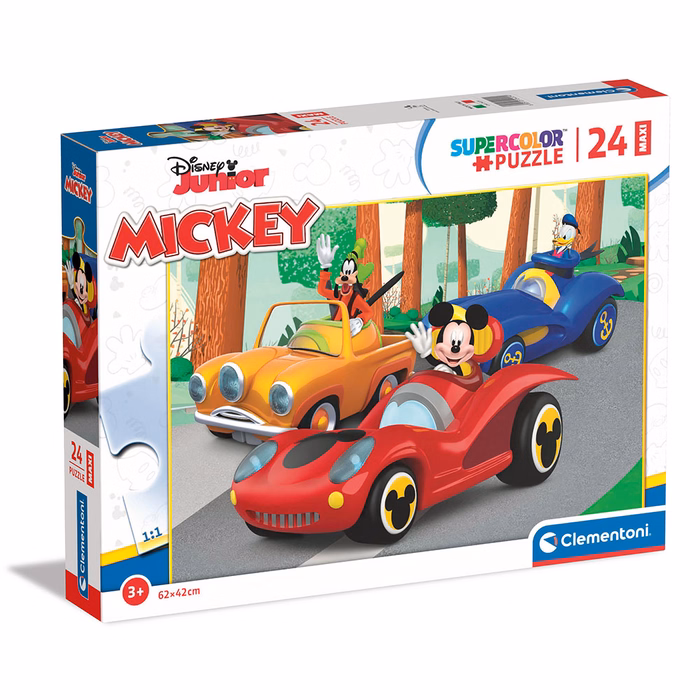 Clementoni Παιδικό Παζλ Maxi Super Color Mickey 24 τμχ