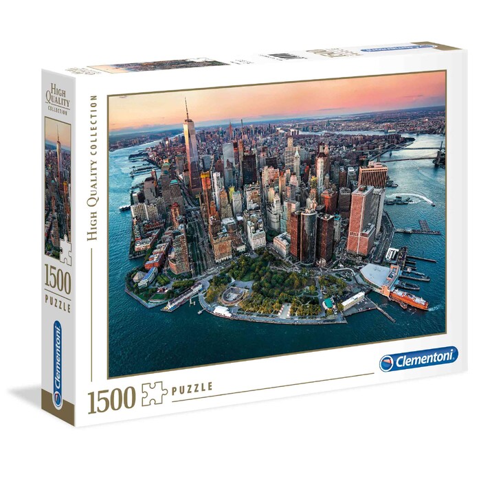 Clementoni Παζλ High Quality Collection Νέα Υόρκη 1500 τμχ