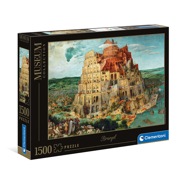 Clementoni Puzzle Museum Collection Bruegel: The Tower Of Babel 1500 pcs