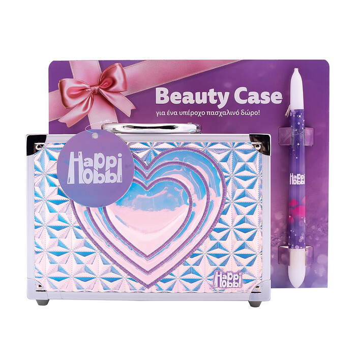 Easter Candle Happi Hobbi Sparkle Love Beauty Case with 30 Accessories for Ages 6+