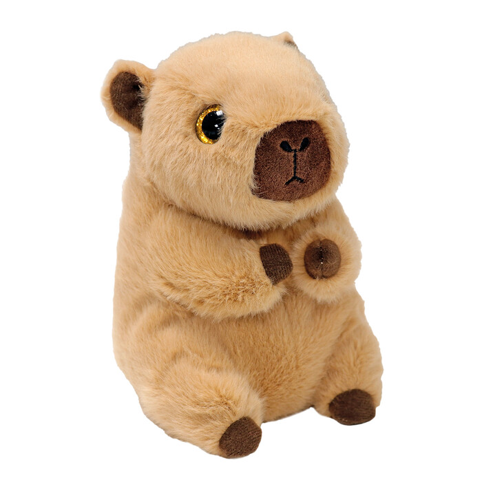 TY Beanie Bellies Plush Capybara Brown 15cm