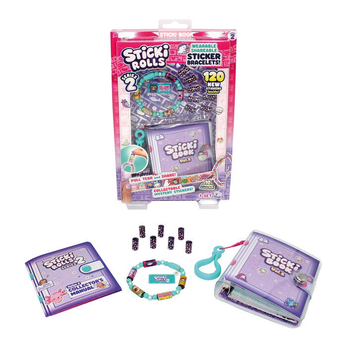 AS Sticki Rolls Σετ Βραχιολάκια & Άλμπουμ Συλλογής Για 6+ Χρονών