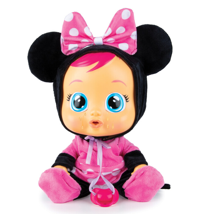 Cry Babies Disney Minnie - Interactive Baby Doll Mouse Cries Real Tears