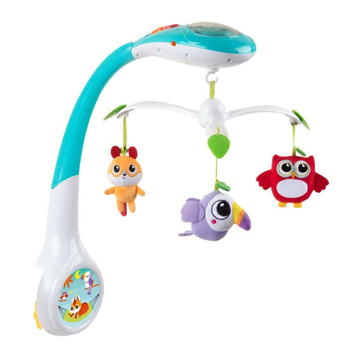 Chicco Βρεφικό Παιχνίδι Κούνιας Με Προβολέα Νέο Μαγικό Δάσος Για 0+ Μηνών