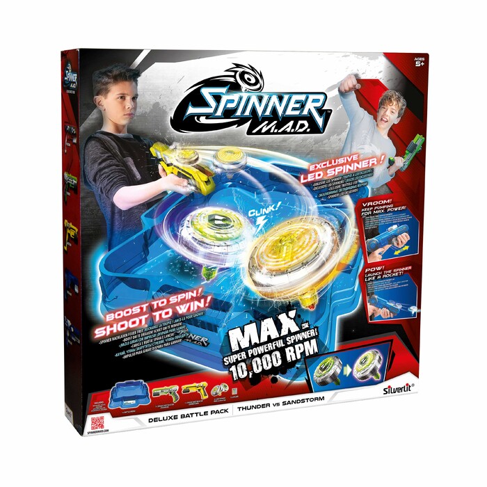 Silverlit Spinner M.A.D. Arena Set For 5+ Ages