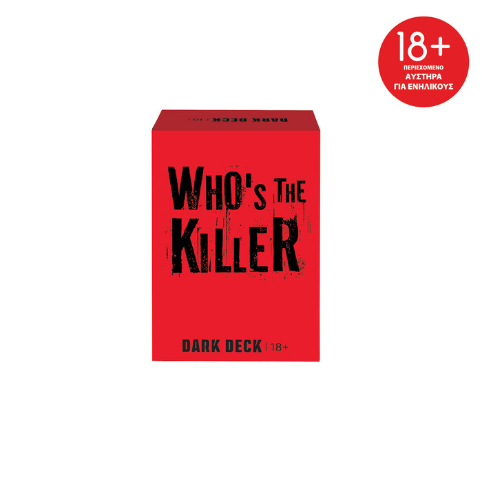 ΑS Card Games Dark Deck Who's the Killer For 18+ Ages