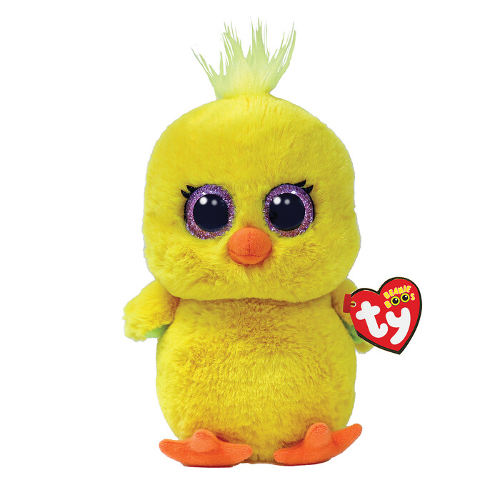 TY Beanie Boos Plush Chicken Yellow 15cm