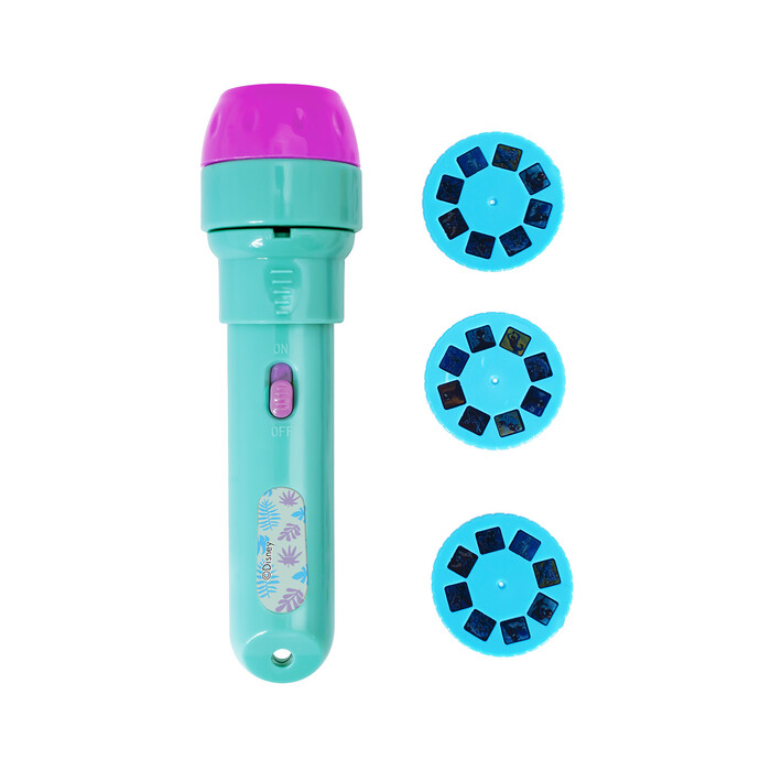 AS Προτζέκτορας Γαλάζιος Mini Stitch Για 3+ Ετών