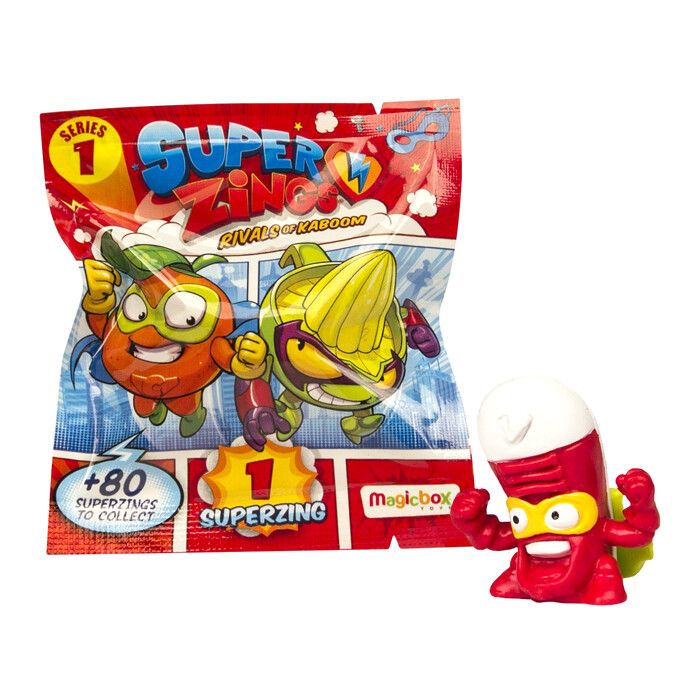 Superzings Series 1 Collectible Figure Single Pack For Ages 3+