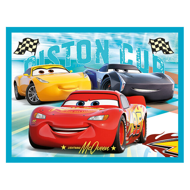 Clementoni Kids Cubes Cars 3 12 pcs For 3+ Ages