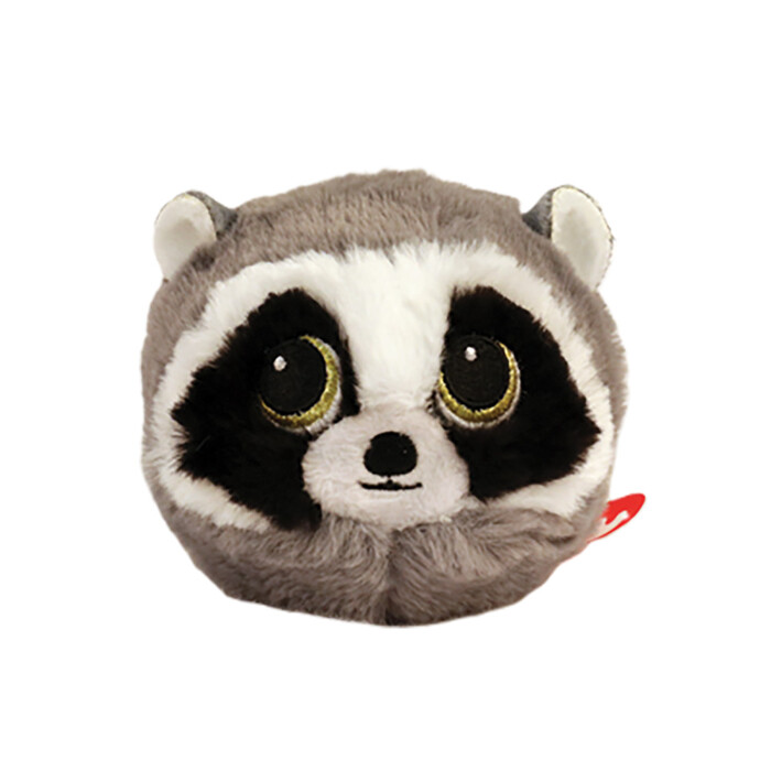 ΤΥ Plush Ball Beanie Bouncers Grey Raccoon
