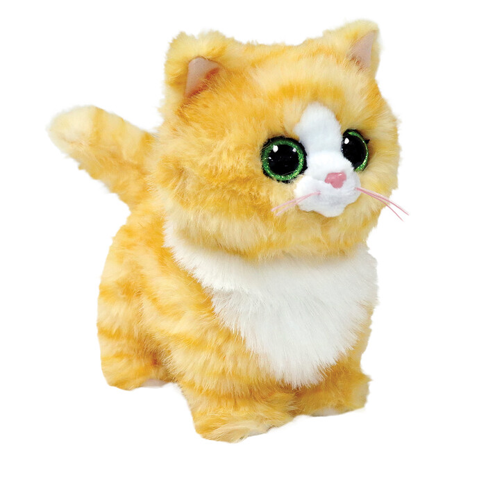 ΤΥ Plush Beanie Boos Cat with Golden Fur 15cm