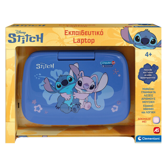 Clementoni Stitch Educational Laptop For 4+ Ages