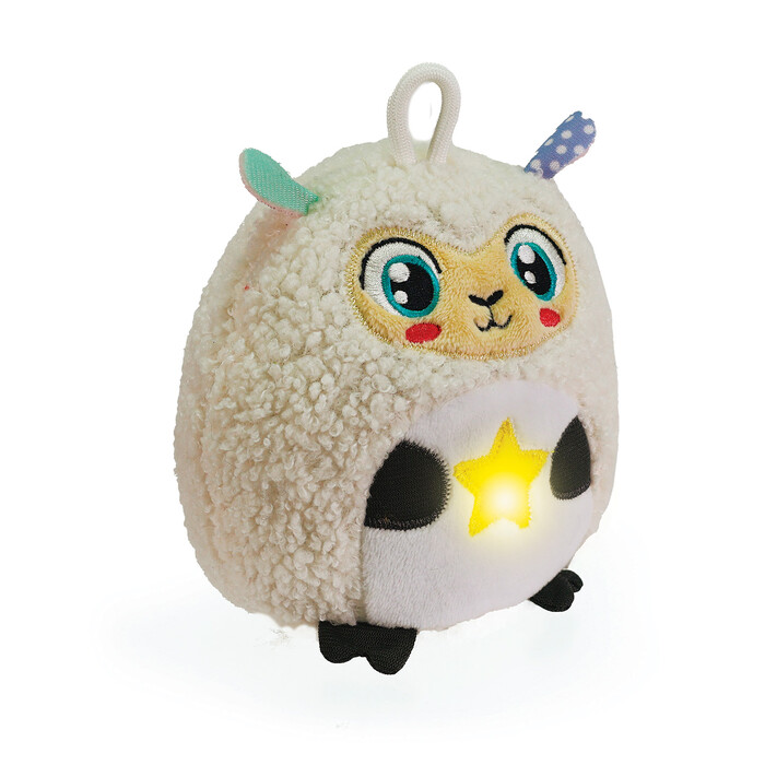 Βaby Clementoni Baby Toy Twinkle Twinkle Lamb with Light & Sounds For 0+ Ages