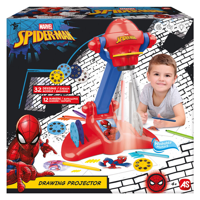 AS Spider-Man Drawing Projector for Ages 4+