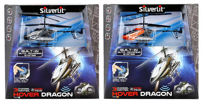 Silverlit Τηλεκατευθυνόμενο Ελικόπτερο I/R Hover Dragon Για 10+ Ετών