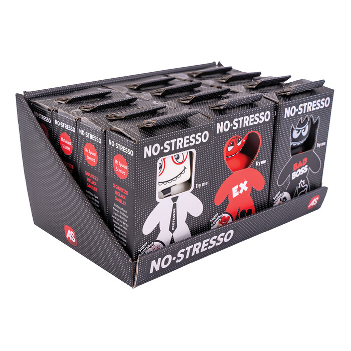 NoStresso Squishy Figure 3 Designs For 8+ Ages