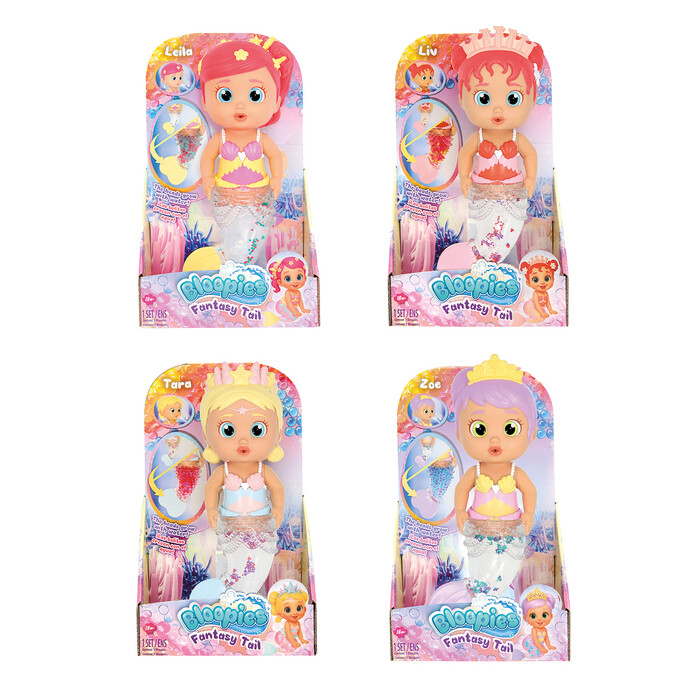Cry Babies Bath Doll Splashies Mermaids Fantasy Tails Assortment For 18+ Months