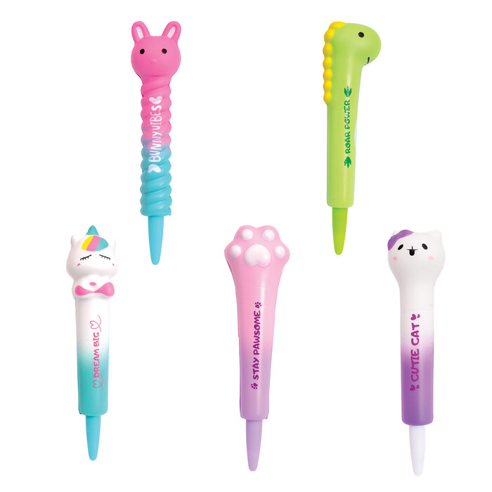 AS Squishy Στυλό Σε 5 Σχέδια Για 3+ Ετών