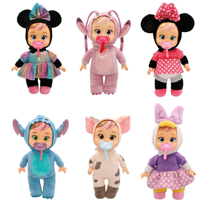 Cry Babies Κούκλα Κλαψουλίνια Tiny Cuddles Disney W3 Για 18+ Μηνών