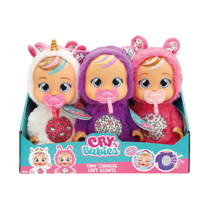 Κούκλα Κλαψουλίνια Tiny Cuddles Soft Scents Για 18+ Μηνών