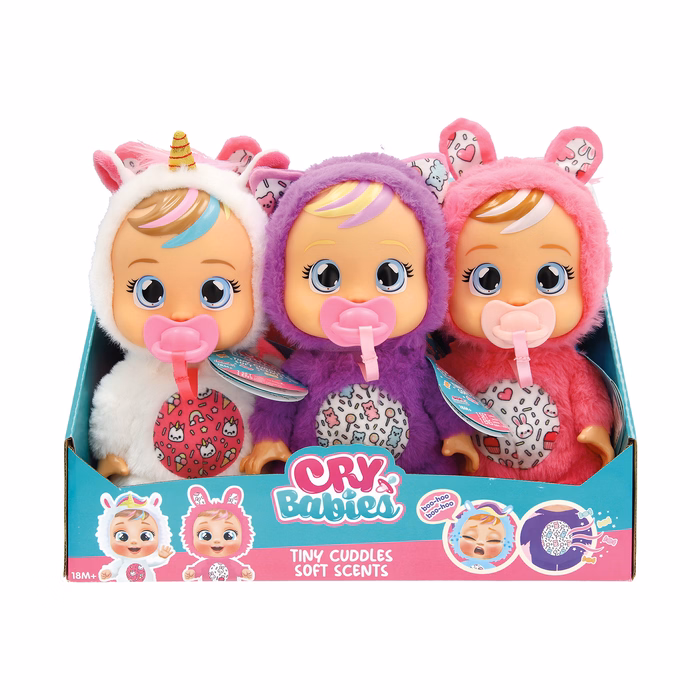 Κούκλα Κλαψουλίνια Tiny Cuddles Soft Scents Για 18+ Μηνών