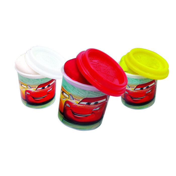 AS 6 Pack Modeling Clay 4oz Cars For 3+ Ages