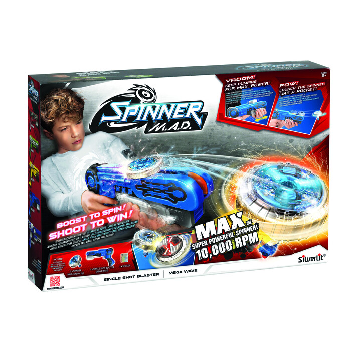 Silverlit Spinner M.A.D. Shot Blaster For Ages 5+
