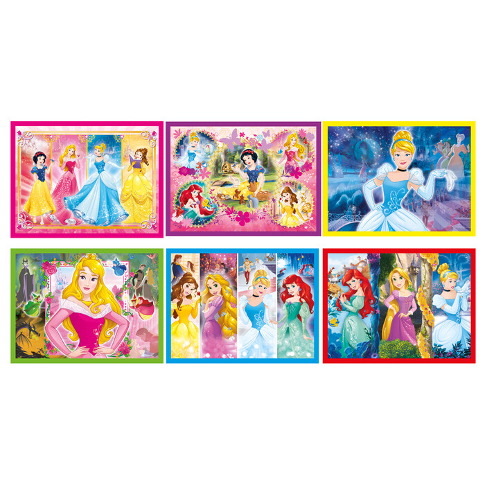 Clementoni Kids Cubes Disney Princess 12 pcs For 3+ Ages