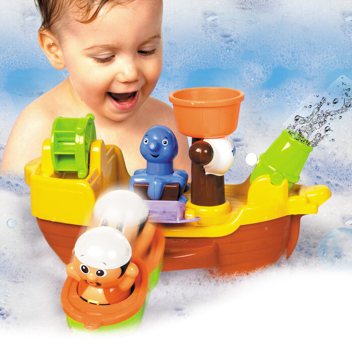 Τomy Toomies Βρεφικό Παιχνίδι Μπάνιου Καράβι Πειρατών Για 18+ Μηνών