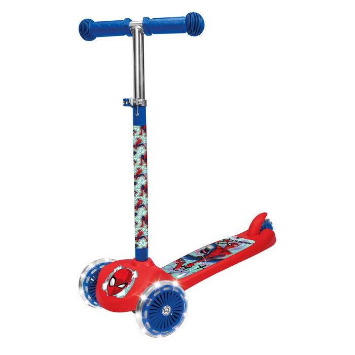 AS Λαμπάδα Scooter Plus Spider-Man με Φωτιζόμενες Ρόδες για 3+ Χρονών