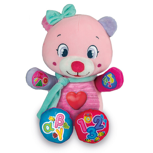 Baby Clementoni Educational Baby Toddler Interactive Teddy Bear Nena For 6+ Months