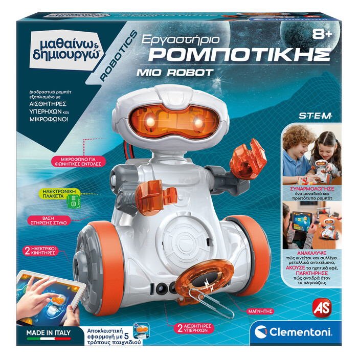 Science And Play Robotics Educational Game Robotics Laboratory Mio Robot For Ages 8+