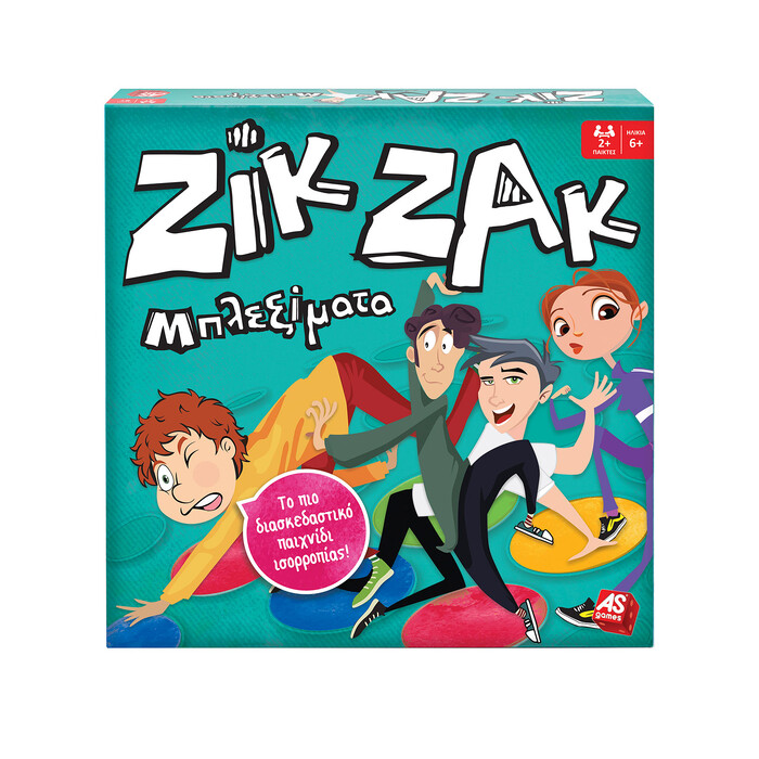AS Games Board Game Zik Zak Bleksimata For Ages 6+ And 2+ Players
