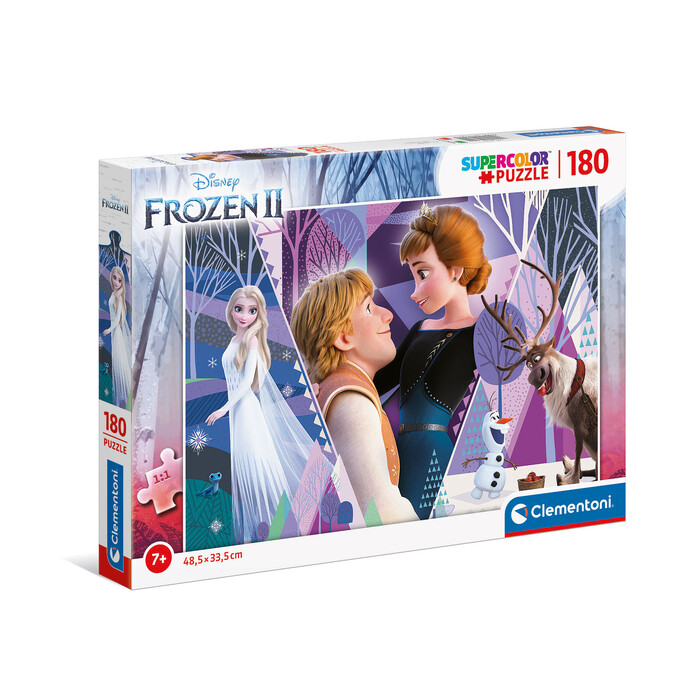 Clementoni Kids Puzzle Super Color Frozen 2 180 pcs